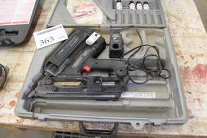 lot 363 image: ITW Paslode Impulse Cordless Solid State Nailer 325 with Case