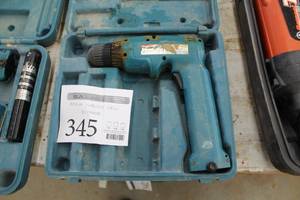 lot 345 image: Makita 9.6V Cordless Drill with Case