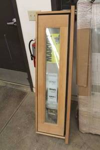 lot 382 image: Marvin Exterior Vertical Grain Douglas Fir Window with Frame