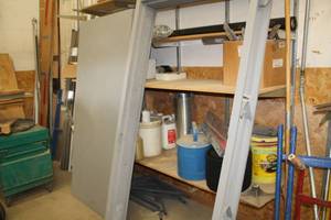 lot 370 image: Steel Door with Frame 39-12Wx83H