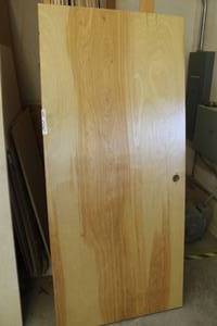 lot 385 image: Solid Wood Door 35-34Wx79-14H