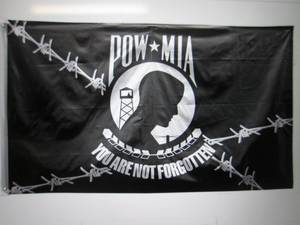 (RMDR) 3 ft x 5 ft POWMIA Flag...