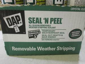 (G-1) 12 Tubes Dap Crystal Clear Se...
