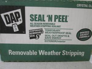 (F-0) 12 Tubes Dap Crystal Clear Se...