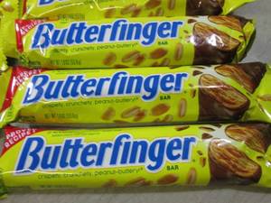 (B-1) 20 Butterfinger Candy Bars Be...