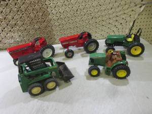 (F-1) Assorted Diecast Tractors...