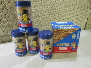(C-3) 8 Jars of Planters Dry Roaste...