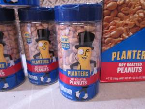 (C-3) 8 Jars of Planters Dry Roaste...