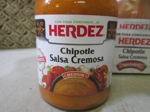 (C-3) 6 Jars of Chipotle Salsa Crem...