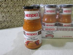 (C-3) 6 Jars of Chipotle Salsa Crem...