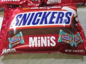 (C-1) 3 Bags of Snickers Mini Candy...
