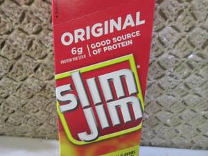 (B-2) Box of 24 Slim Jim Original S...