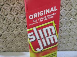 (B-2) Box of 24 Slim Jim Original S...