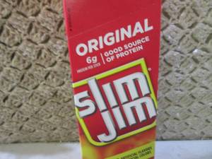 (B-2) Box of 24 Slim Jim Original S...