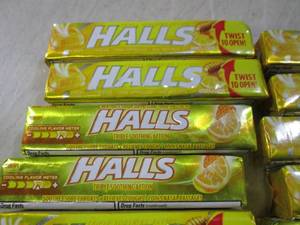 (B-1) 12 Packs Halls Cough Drops Ho...