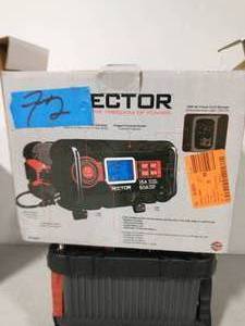 VECTOR -Volt Automotive Battery Charger (50 Amp Engine Start)