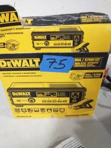 DEWALT 30 Amp Automotive 12-Volt Bench Battery Charger