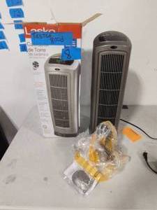 Tower 23 in. 1500-Watt Electric Ceramic Oscillating Space Heater with Digital Display and Remote Control