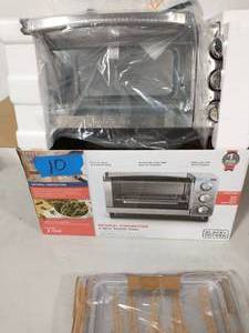 BLACK AND DECKER 4-Slice Stainless Steel Toaster Oven