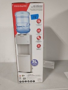 FRIGIDAIRE 3 Gal. or 5 Gal. Hot and Cold Water Dispenser in White