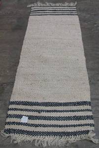 24 x 7 Charcoal Stripe Jute Runner Cream - Hearth & Hand with Magnolia.