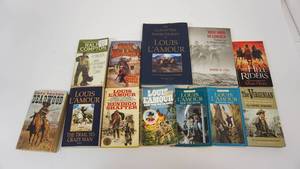 lot 1 image: Vintage Western Books
