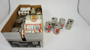 lot 25 image: Vintage Beer Cans