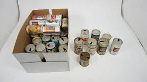 lot 28 image: Vintage Beer Cans