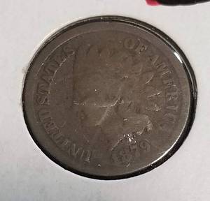 4 INDIAN HEAD CENTS 1879 1902 1903 1905