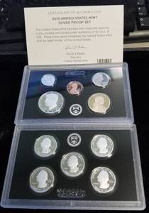 2019 US SILVER PROOF SET IN ORIGINAL PACKAGING