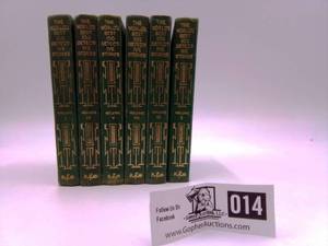 lot 014 image: Antique The Worlds Best 100 Detective Stories Volumes Bundle From 1931