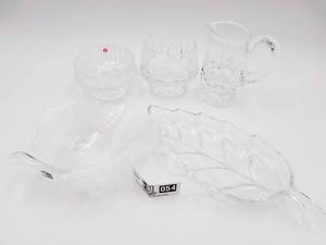 lot 054 image: Vintage Hand Cut Crystal