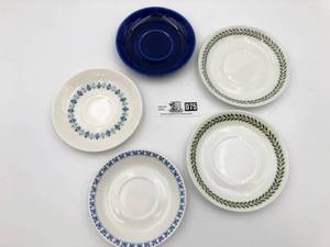 Vintage Norwegian China Saucers (Valued $75)