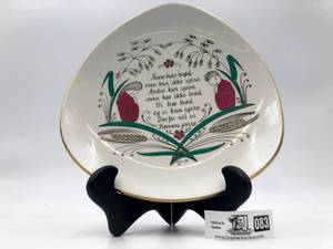 1950 Norwegian Stavangerflint  Plate