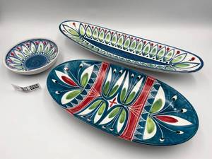 Assorted Plates and Bowl From Norway