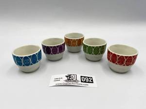 Vintage 1970s Arabia Scandinavian Cups (Valued $85)