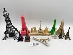 Assorted Eiffel Tower Themed Items