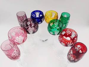 Assorted Bohemian Glasses (Valued $600)