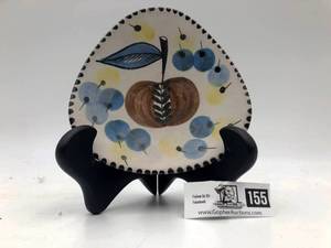 Vintage Hand Painted Collector Plate