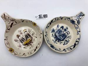 Hand Painted Pottery Dish (Valued $350)