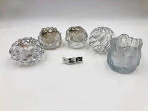 5 Assorted Candle Holders (Valued $165)
