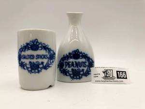 Porsgrund Norway Peanut Shaker & Salted Stick Holder (Valued $40)