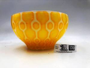 Rare Vintage Kosta Boda Sweden 1970s Hand-Blown Glass Bowl (Valued $100)