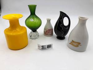 Vintage Assorted Vases (Valued  $243)