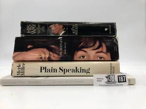 Biography Books (Valued  $55)