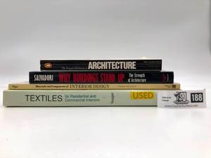 Architectural Books (Valued  $90)