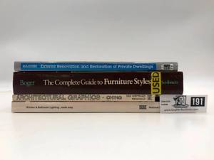 Interior Design Books & Architectural  (Valued  $140)