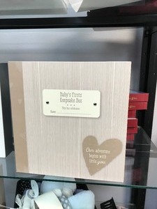 babys first keepsake book new