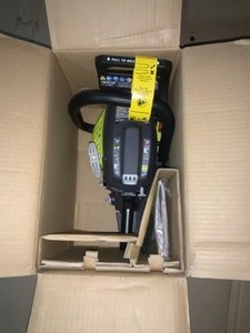 lot 5 image: 14 in. 37cc 2-Cycle Gas Chainsaw by RYOBI