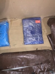 lot 52 image: ASSORTED TARPS VARIOUS SIZES AND CONDITIONS